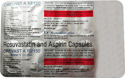 Crevast A 10/150mg Strip Of 10 Capsules