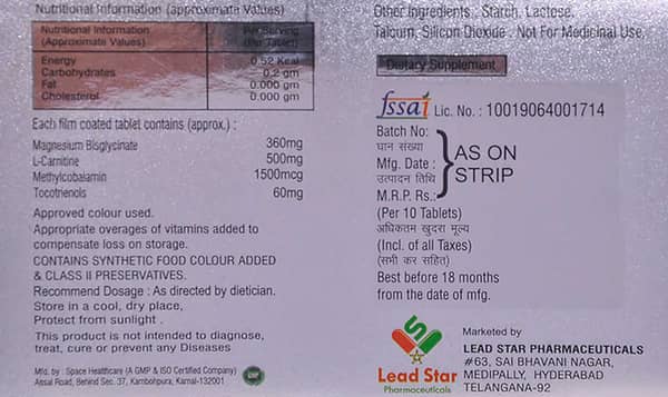 Myolead Strip Of 10 Tablets