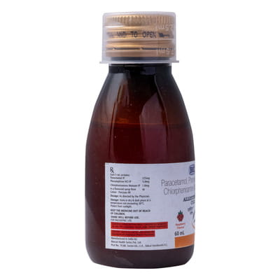 Allestine Cold Raspberry Flavour Bottle Of 60ml Syrup
