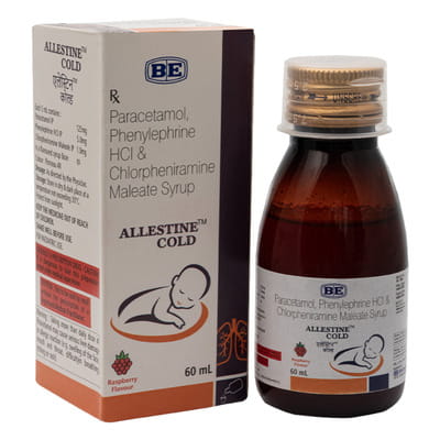 Allestine Cold Raspberry Flavour Bottle Of 60ml Syrup