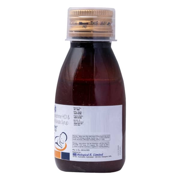 Refacold Syrup Allestine Cold Raspberry Flavour Bottle Of 60ml Syrup: Uses, Side ...