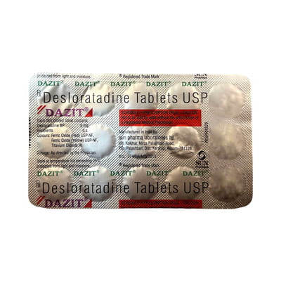 Dazit 5mg Strip Of 15 Tablets