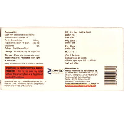 Naprozen S Strip Of 2 Tablets