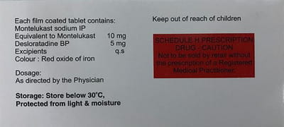 Deskast Strip Of 10 Tablets