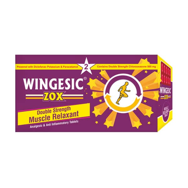 Wingesic Zox Strip Of 10 Tablets