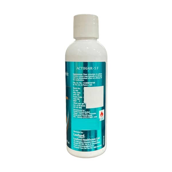 Actihair F 5% Bottle Of 60ml Solution