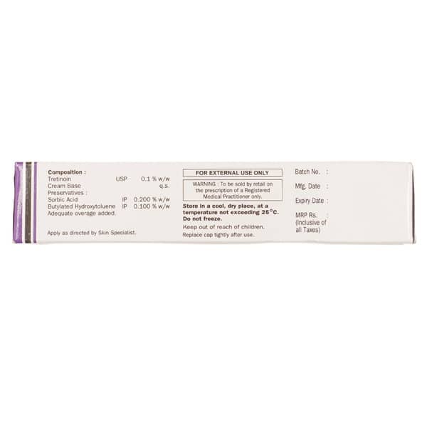 Tretin 0.1 % Tube Of 20gm Cream