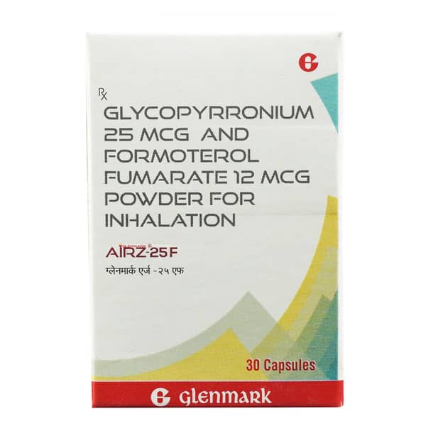 Airz 25 F Bottle Of 30 Inhalation Capsules
