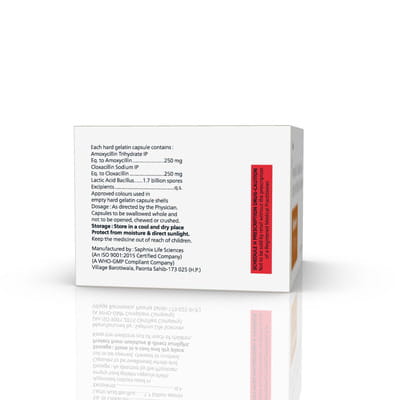 Moxiwin 500mg Strip Of 10 Capsules