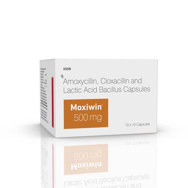 Moxiwin 500Mg Strip Of 10 Capsules
