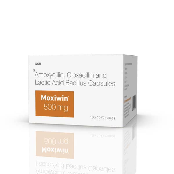 Moxiwin 500Mg Strip Of 10 Capsules