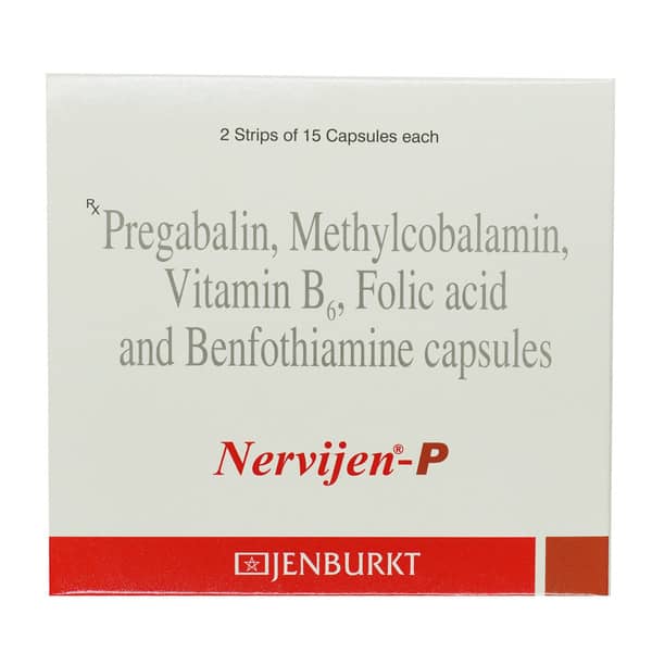 Nervijen P Strip Of 15 Capsules