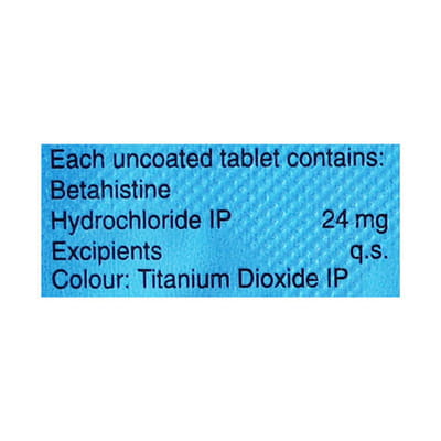 Vertiford 24mg Strip Of 10 Tablets