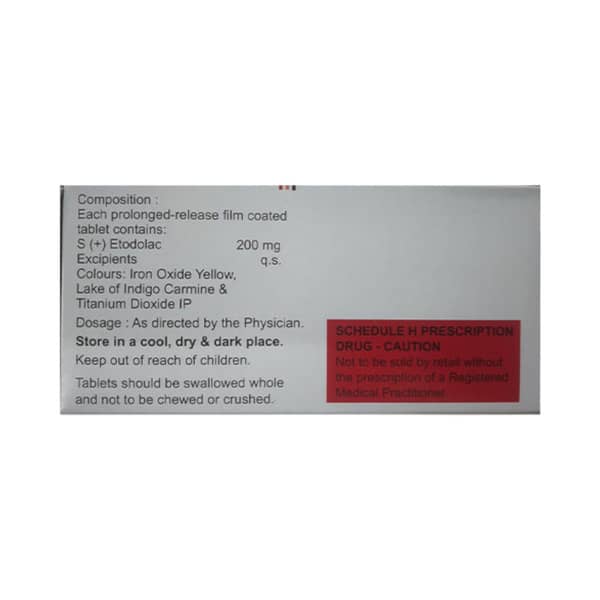 Proxym Er 200mg Strip Of 15 Tablets