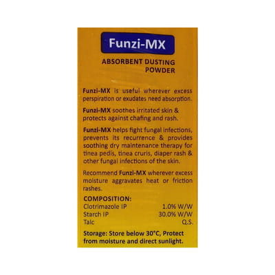 Funzi Mx 1% Bottle Of 100gm Dusting Powder