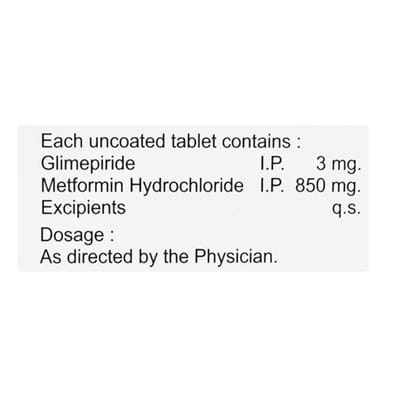 Gride M 850mg Strip Of 10 Tablets