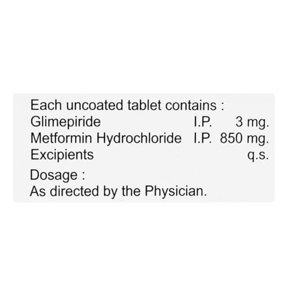 Gride M 850mg Strip Of 10 Tablets