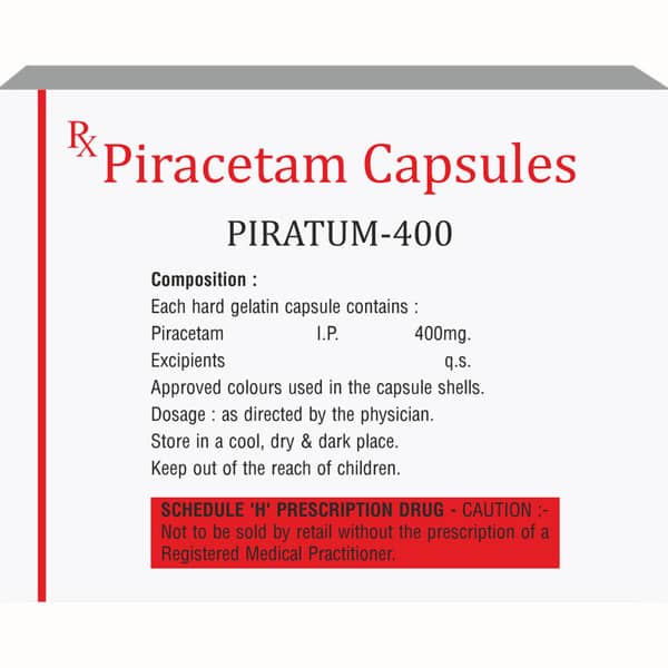 Piratum 400mg Strip Of 10 Capsules