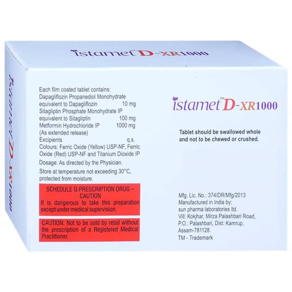 Istamet D-XR 1000 Tablet