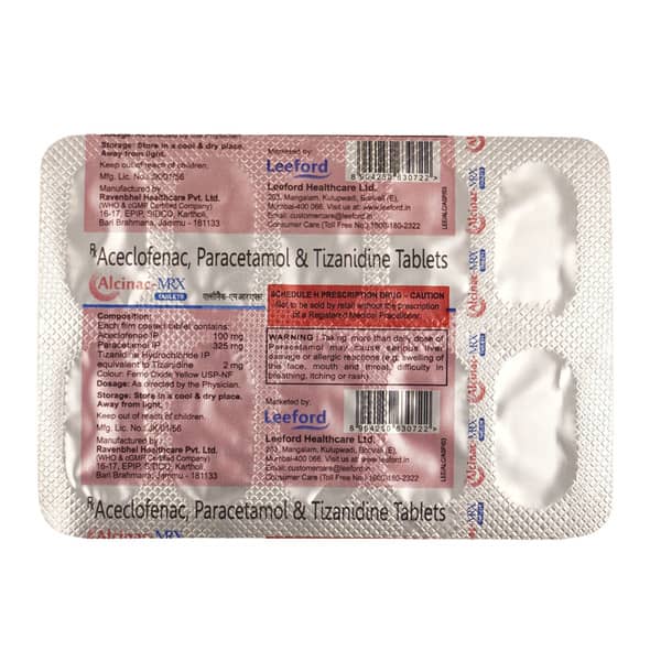 Alcinac Mrx Strip Of 10 Tablets
