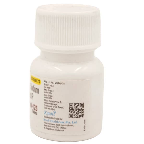 Thyroxinol 125 Bottle Of 120 Tablets