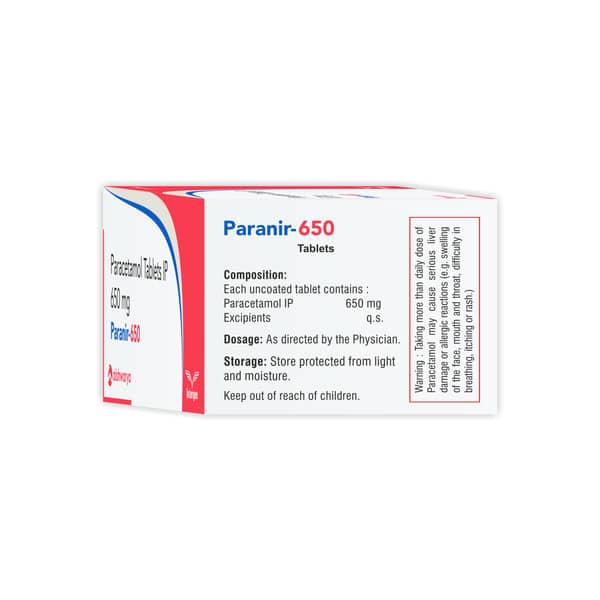 Paranir 650mg Strip Of 10 Tablets