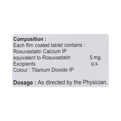 Jubira 5mg Strip Of 15 Tablets