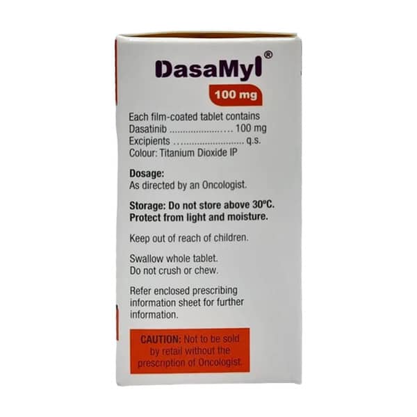 Dasamyl 100Mg Bottle Of 30 Tablets