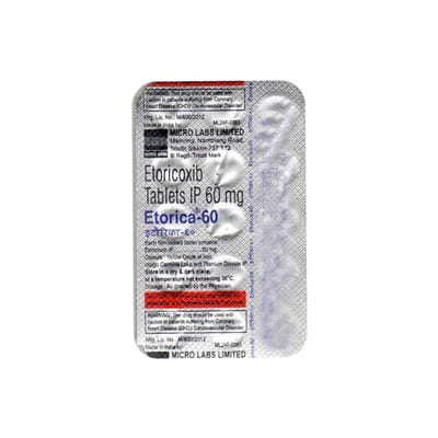 Etorica 60mg Strip Of 15 Tablets