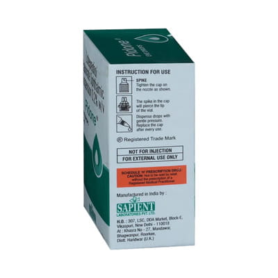 Pidone Bottle Of 5ml Eye Drops