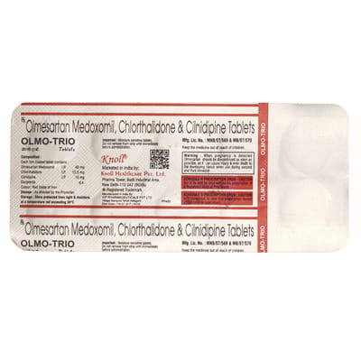 Olmo Trio 40mg/10mg/12.5mg Tablet 10