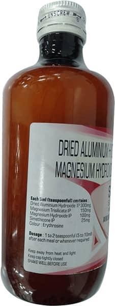 Solacid Aniseed Flavour Sugar Free Bottle Of 340ml Suspension