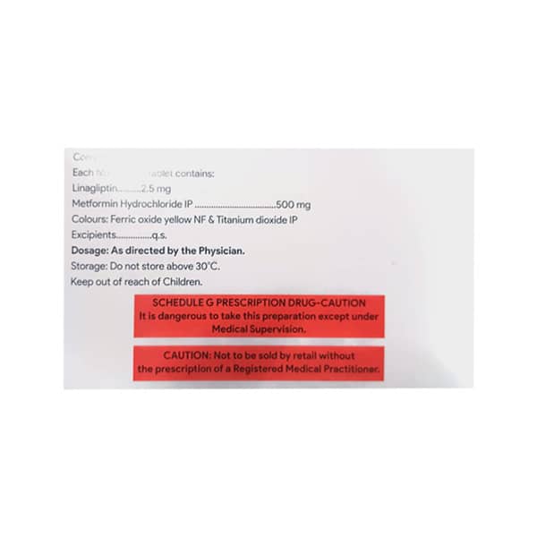Linahenz M Od 500mg Strip Of 10 Tablets