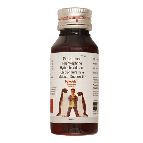 Dolocold Bottle Of 60ml Suspension