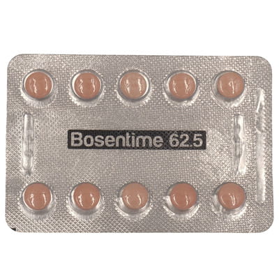 Bosentime 62.5mg Strip Of 10 Tablets