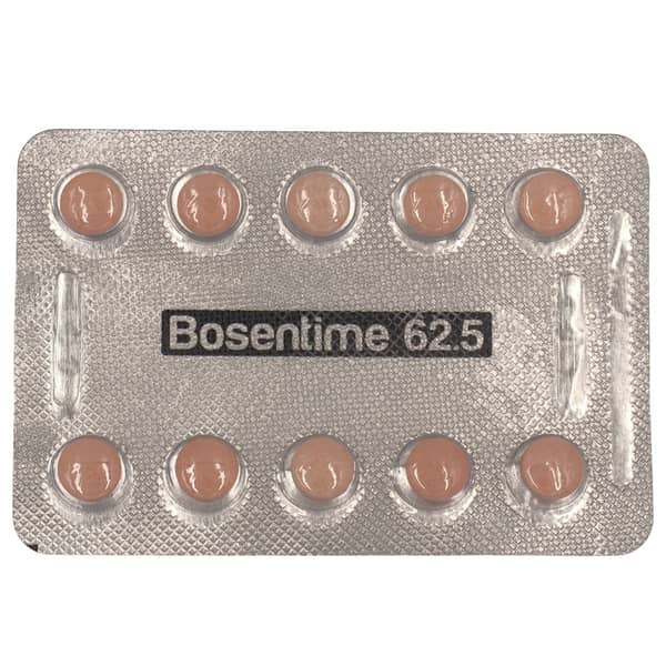Bosentime 62.5mg Strip Of 10 Tablets