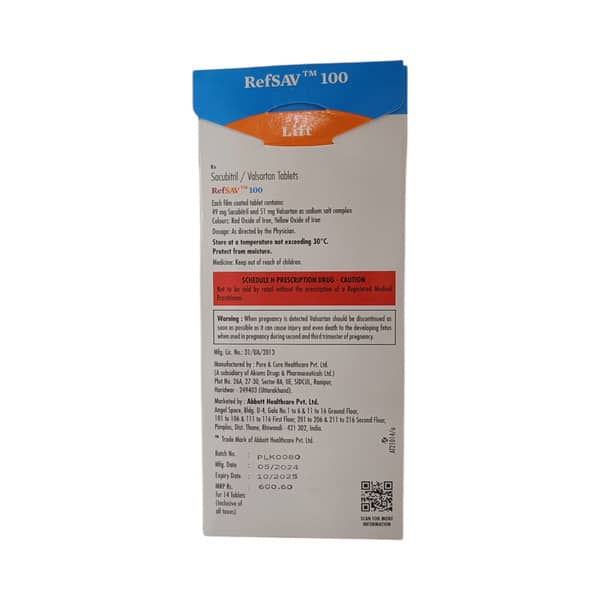 Refsav 100Mg Strip Of 14 Tablets