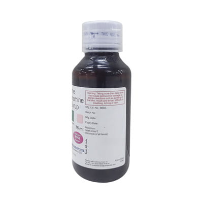 Sinarest Delicious Rose Flavour Bottle Of 75ml Syrup