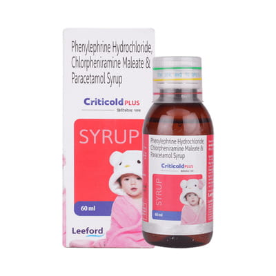 Criticold Plus Bottle Of 60ml Syrup