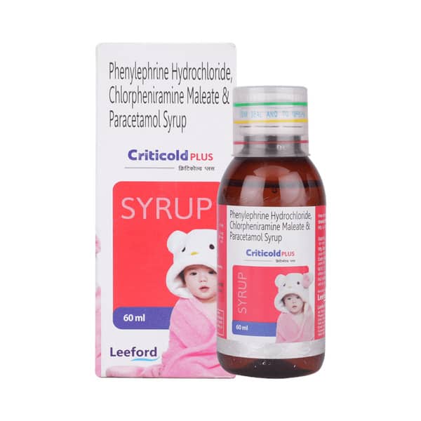 Criticold Plus Bottle Of 60ml Syrup