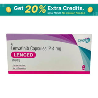 Lenced 4Mg Strip Of 10 Capsules