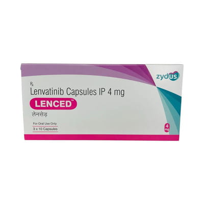 Lenced 4mg Strip Of 10 Capsules