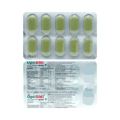 New Opti Bmi Strip Of 10 Tablets