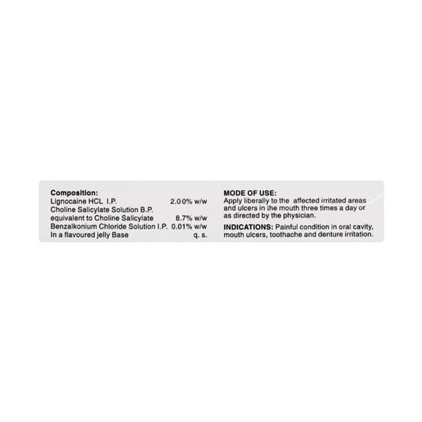 Smilogel Ct Tube Of 10Gm Mouth Ulcer Gel
