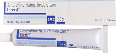 Loceryl 0.25% Tube Of 30gm Cream