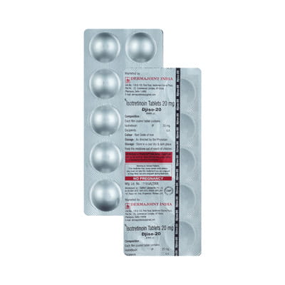 Djiso 20mg Strip Of 10 Tablets