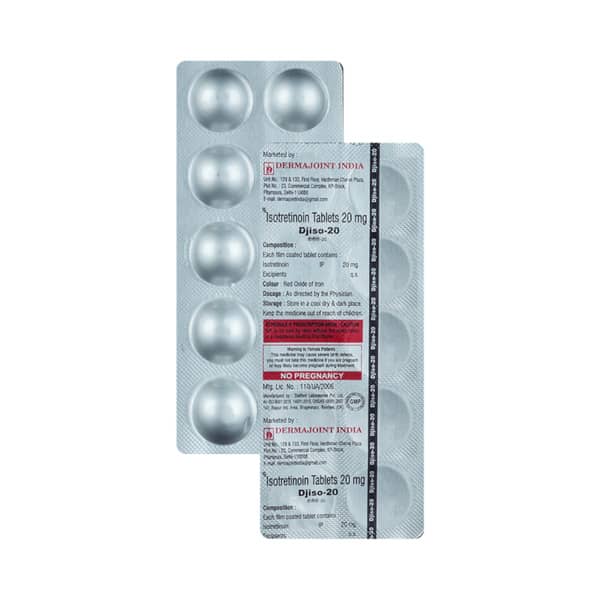 Djiso 20Mg Strip Of 10 Tablets