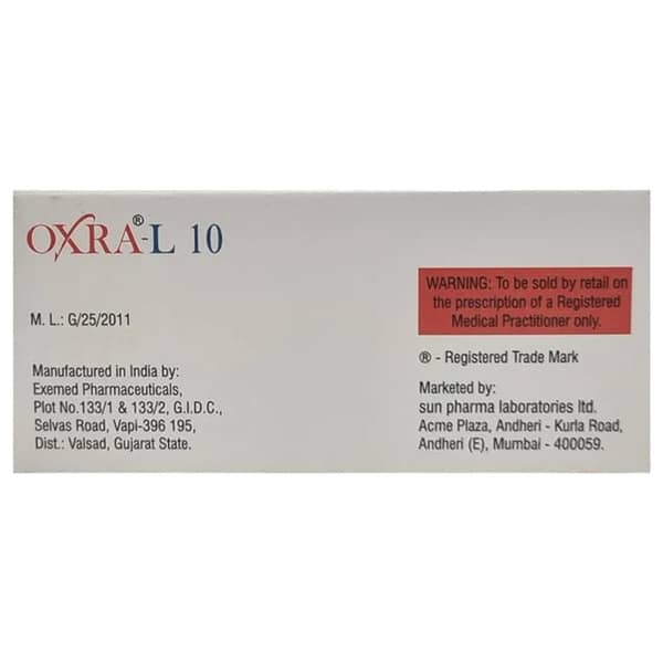 Oxra L 10 Tablet