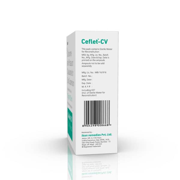 Ceflet Cv Bottle Of 30ml Dry Syrup