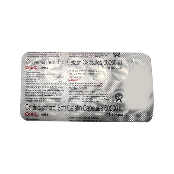 Coed3 Strip Of 8 Capsules